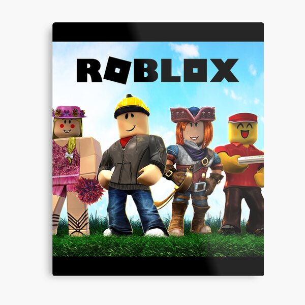 Roblox Metal Prints Redbubble - tin fan art by me cool roblox