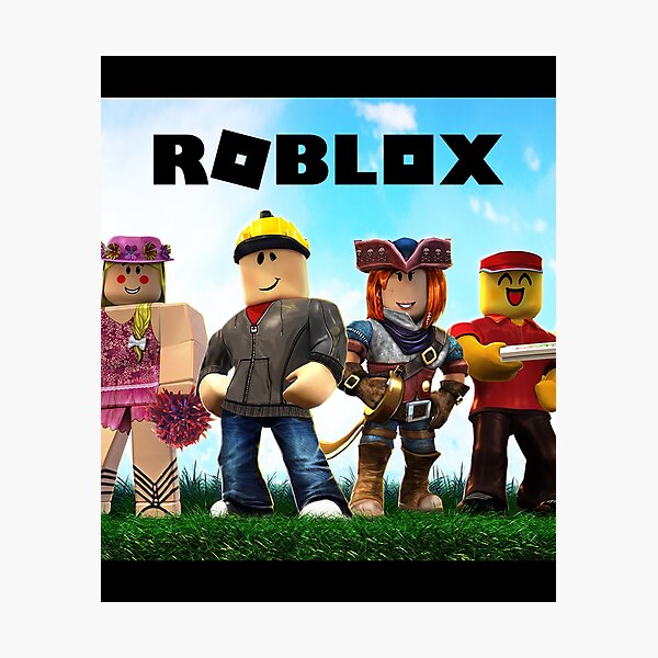 Laminas Fotograficas Roblox Redbubble - mercancía de videojuegos roblox ebay
