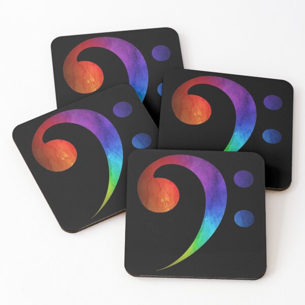 Item preview, Rainbow F-Clef designed and sold by Michael Schmidt.