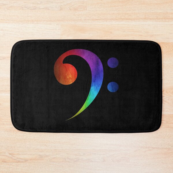 Item preview, Rainbow F-Clef designed and sold by Michael Schmidt.
