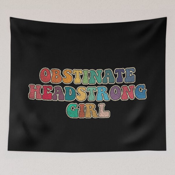 Item preview, Vintage Obstinate headstrong girl designed and sold by TheLemonBox.