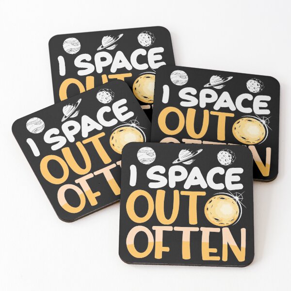 Item preview, I Space out often science moon shirt design designed and sold by Grinover.