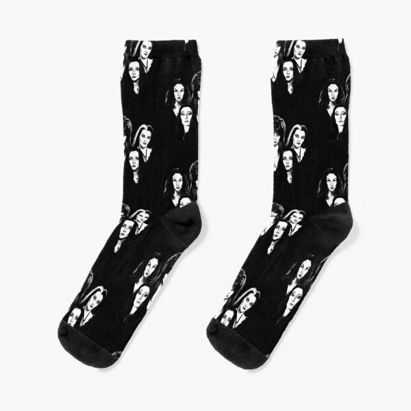 Goth Queens - Elvira, Vampira, Lily, Morticia Socks