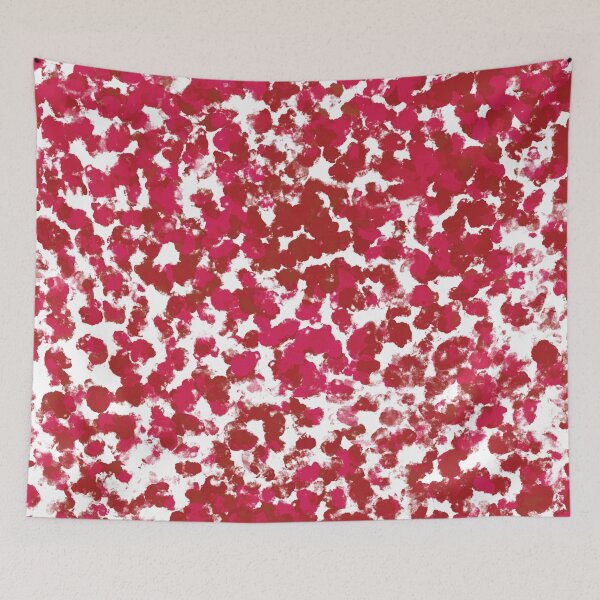 Item preview, Red Polka Dot Paint Spots (red/white) designed and sold by Design Minds Boutique.