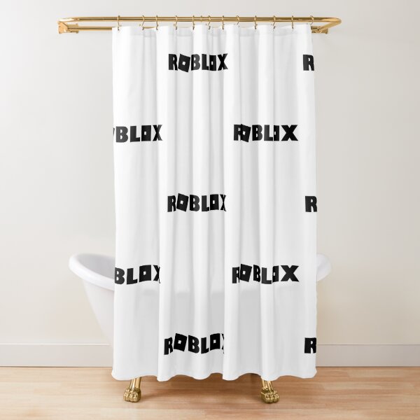 Roblox Shower Curtains Redbubble - roblox robux shower