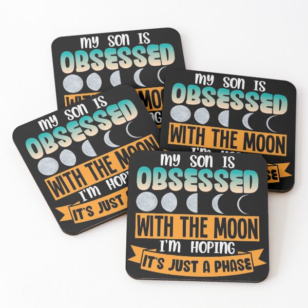 Item preview, Son Moon Phase obsessed funny shirt design designed and sold by Grinover.