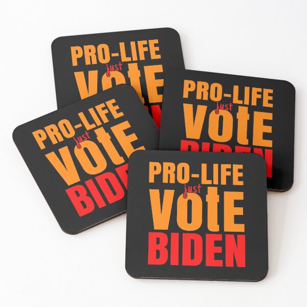 Item preview, pro life just vote biden designed and sold by Feline Rockstars.