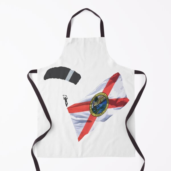 Item preview, Skydive Demo Florida State Flag designed and sold by SkydiveApparel.
