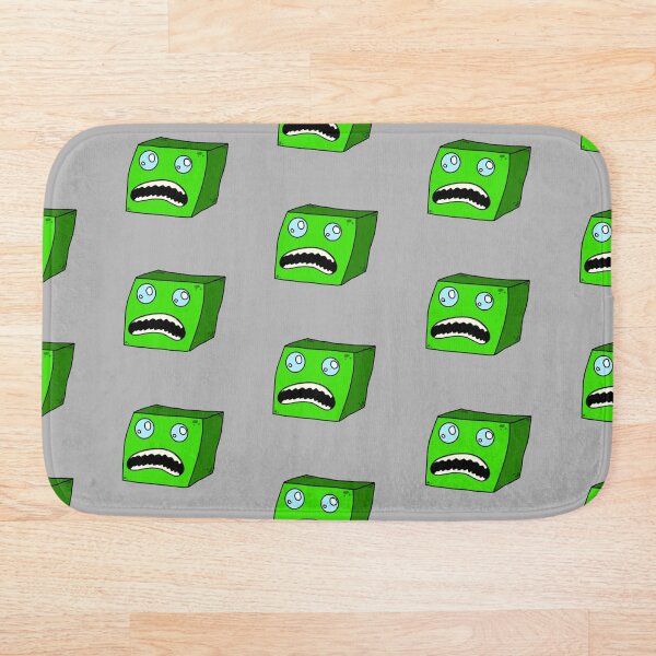 Spooked Cubey Bath Mat