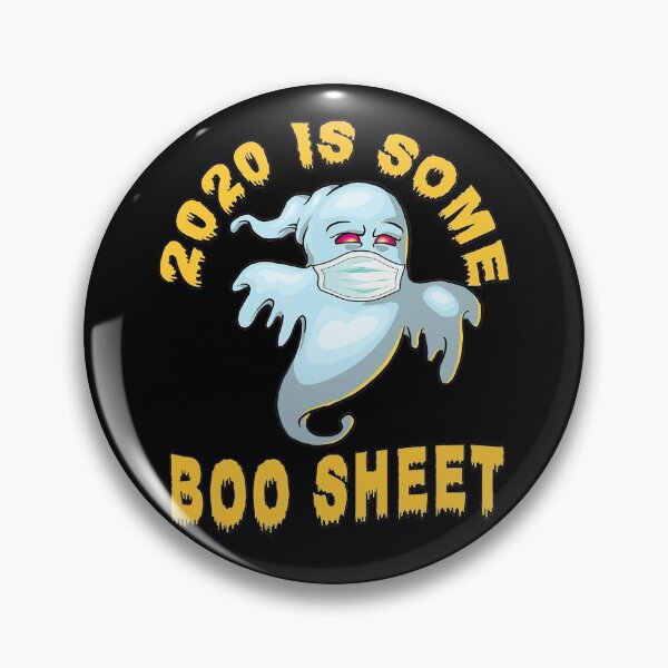 Artikelvorschau, 2020 Boo Sheet Gesichtsmaske Ghost Halloween Quarantäne Bad Year entworfen und verkauft von EvanMcguinness.