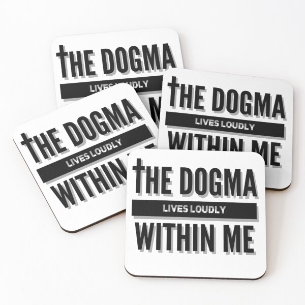 Item preview, The Dogma Lives Loudly Within Me (Dogma Catholic Conservative) designed and sold by molamode.