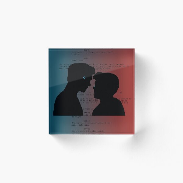 Reed900 Kiss Scene Script Acrylic Block