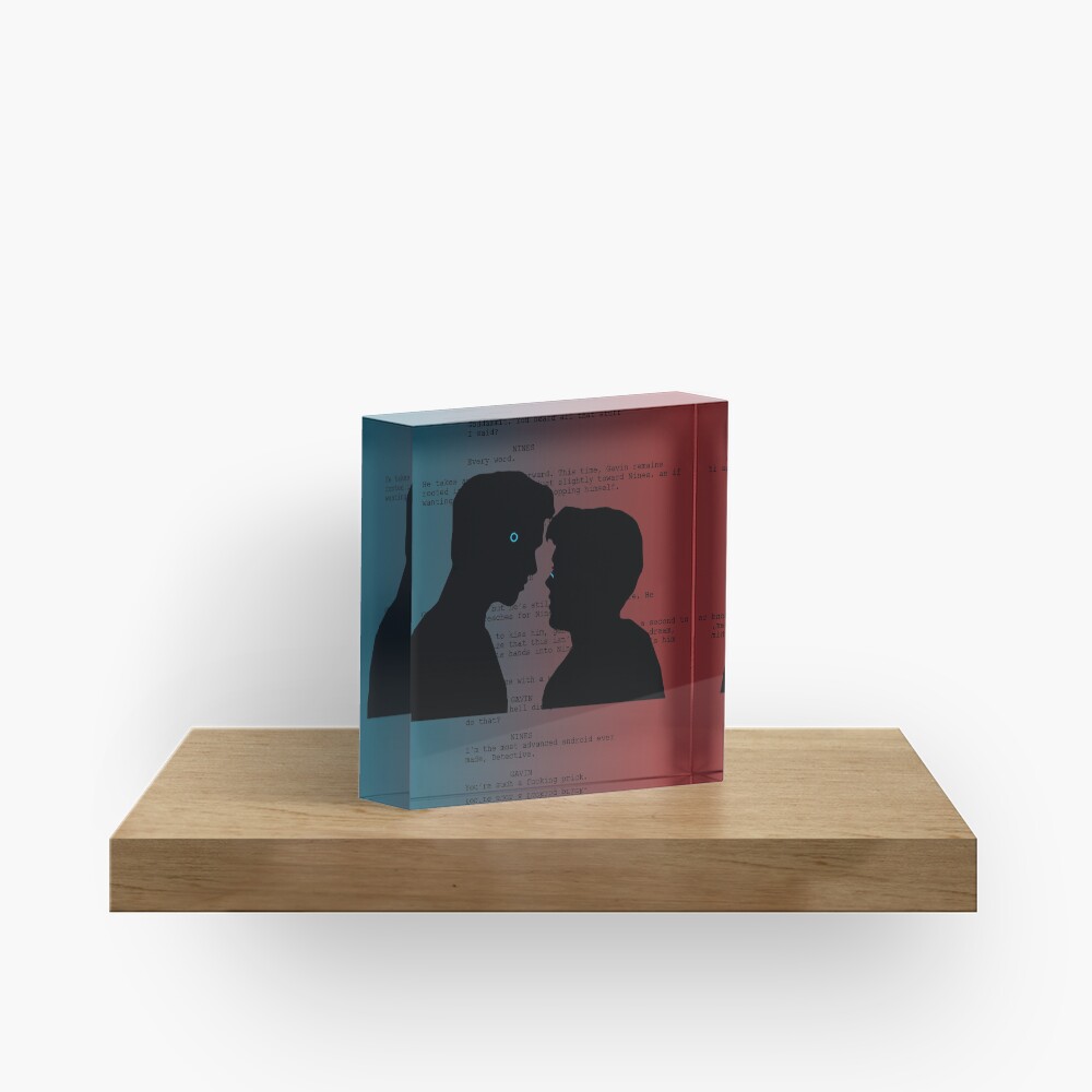 Reed900 Kiss Scene Script Acrylic Block