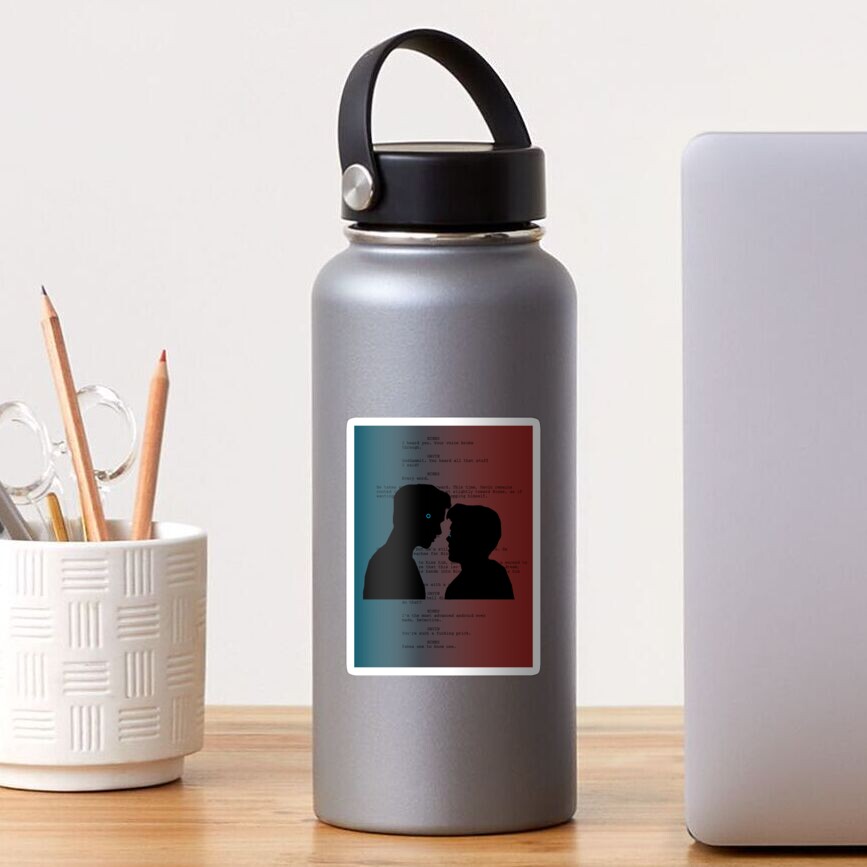 Reed900 Kiss Scene Script Sticker