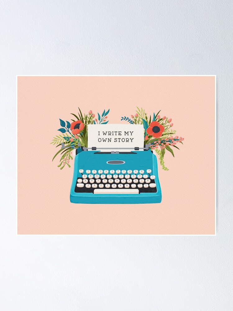 Typewriter Poster - Vintage typewriter