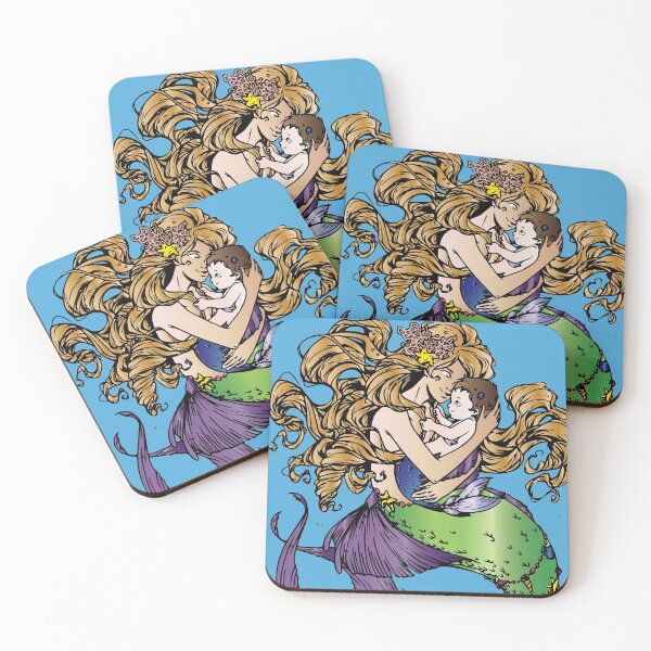 Item preview, Mother Mermaid designed and sold by AmazingArtMandi.