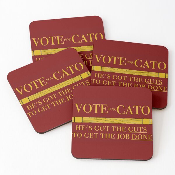 Cato Roman Campaign  Coasters (Set of 4)