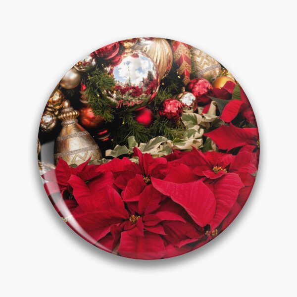 Item preview, Garland Poinsettias designed and sold by LibrosBOOKtique.