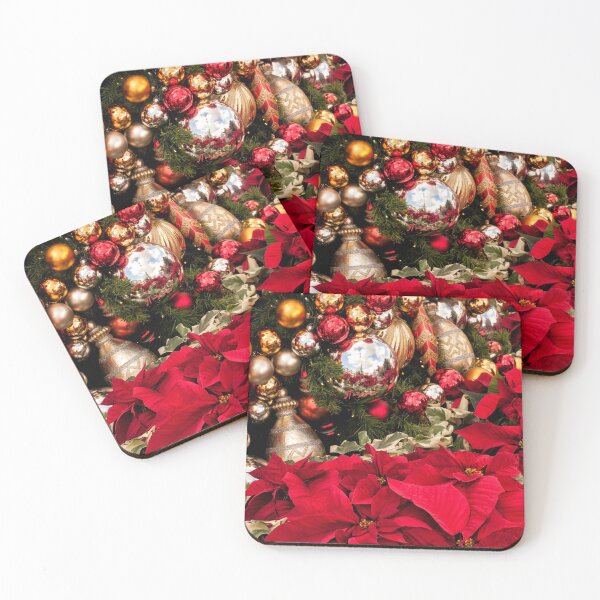 Item preview, Garland Poinsettias designed and sold by LibrosBOOKtique.