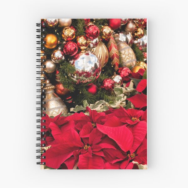 Item preview, Garland Poinsettias designed and sold by LibrosBOOKtique.