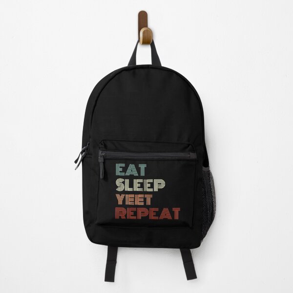 Item preview, Eat Sleep Yeet Repeat Colored Text designed and sold by Sour Soul.