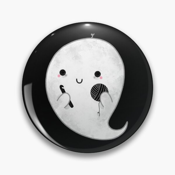 Artikelvorschau, Kawaii Ghost Crochet entworfen und verkauft von hellohappy.