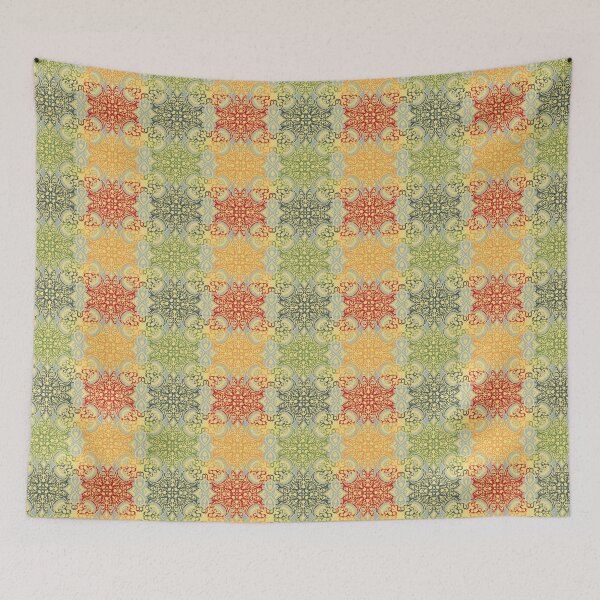 Item preview, Boho Fabric Pattern  designed and sold by MamesMessyArt.