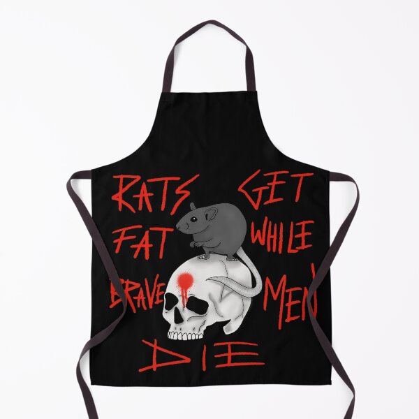 Item preview, Rats get fat while brave men die - black designed and sold by dquirke.