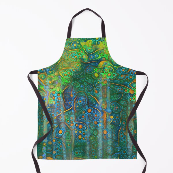 Item preview, Forest abstract digital painting designed and sold by blackhalt.