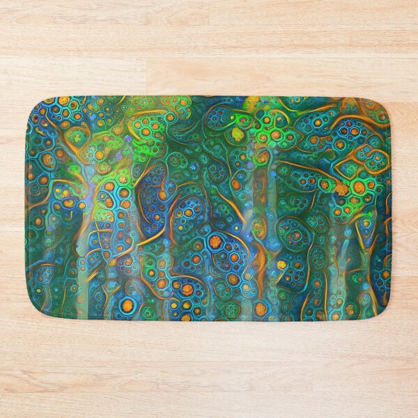 Item preview, Forest abstract digital painting designed and sold by blackhalt.