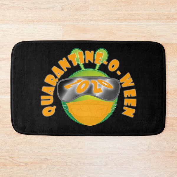 Item preview, Cute Cool Green Alien with Face Mask for 2020 Quarantine-O-Ween Halloween designed and sold by UrTops.