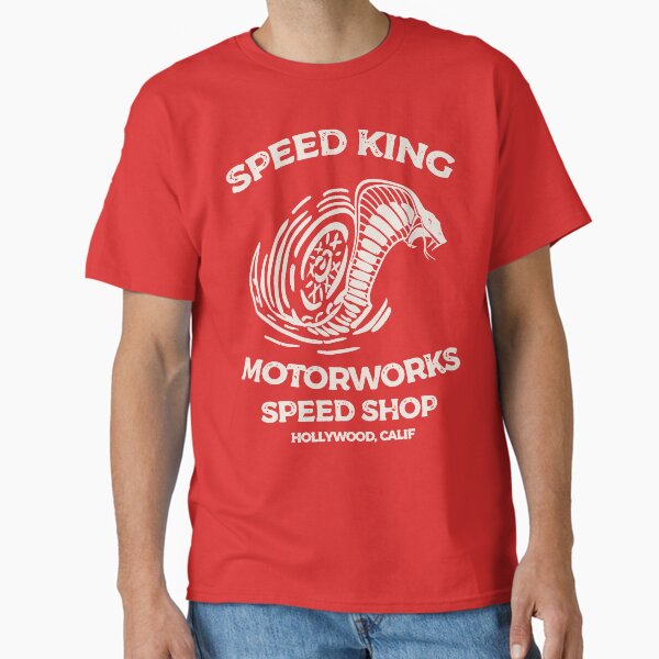 Speed King Motorworks Tee Hollywood California Vintage Premium T-Shirt Speed King Motorworks Tee Hollywood California Vintage Premium T-Shirt