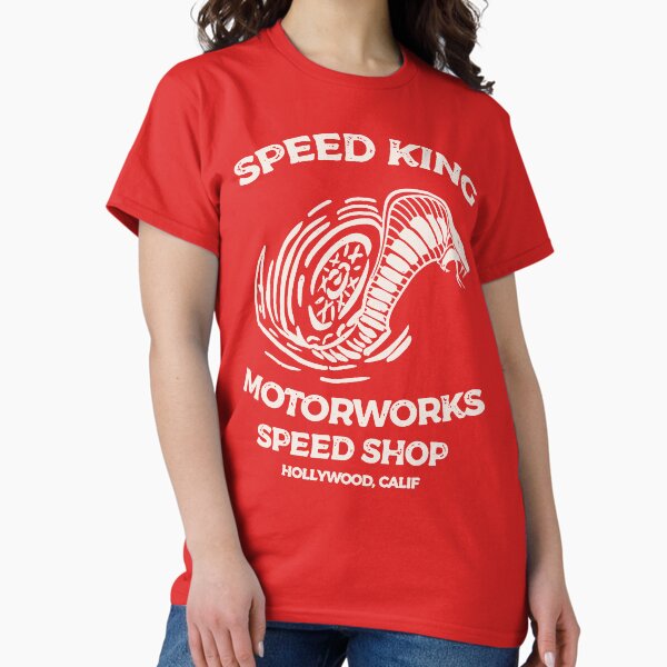 Speed King Motorworks Tee Hollywood California Vintage Premium T-Shirt Speed King Motorworks Tee Hollywood California Vintage Premium T-Shirt
