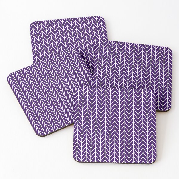 Item preview, Copy of Geometric Print- Purple and White designed and sold by armaher7.