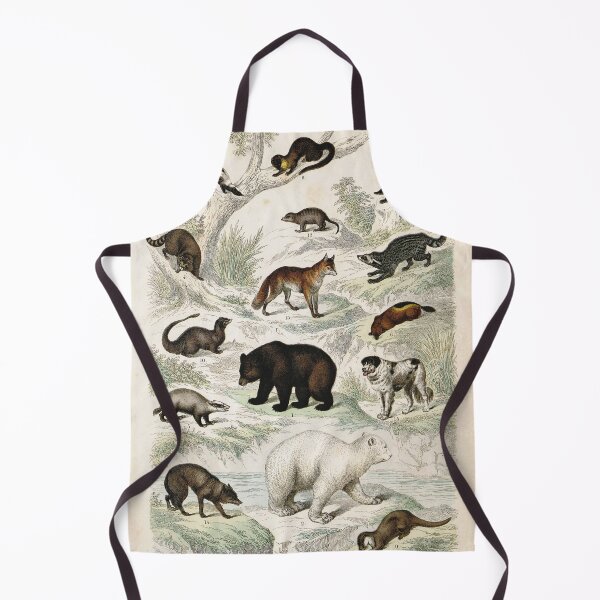 Item preview, Vintage zoology illustration - Wolf, bears and other quadrupeds designed and sold by Gardenlibrary.