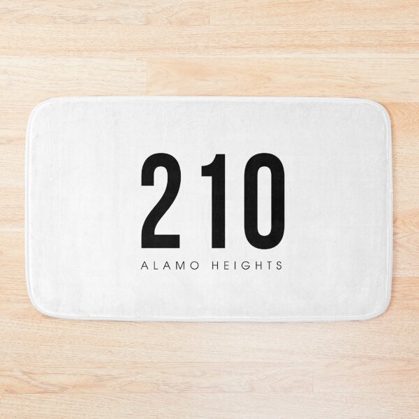 Item preview, Alamo Heights, TX - 210 Area Code design designed and sold by CartoCreative.