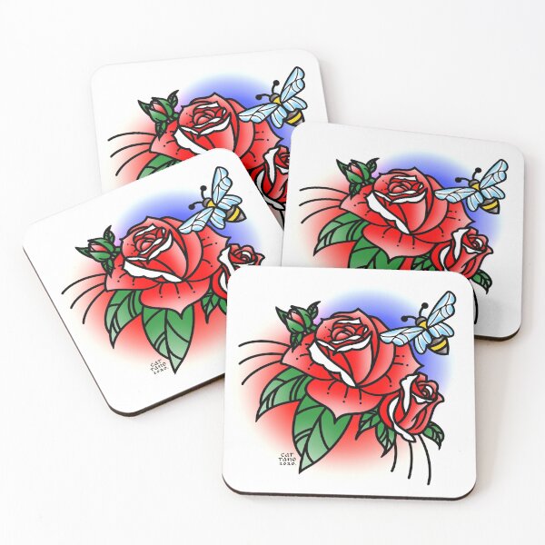 Item preview, Roses & Bee designed and sold by Mhaddie.