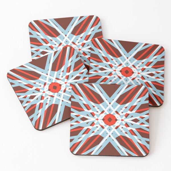 Item preview, Brown Blue Orange Retro Pattern  designed and sold by PatternPerfect.