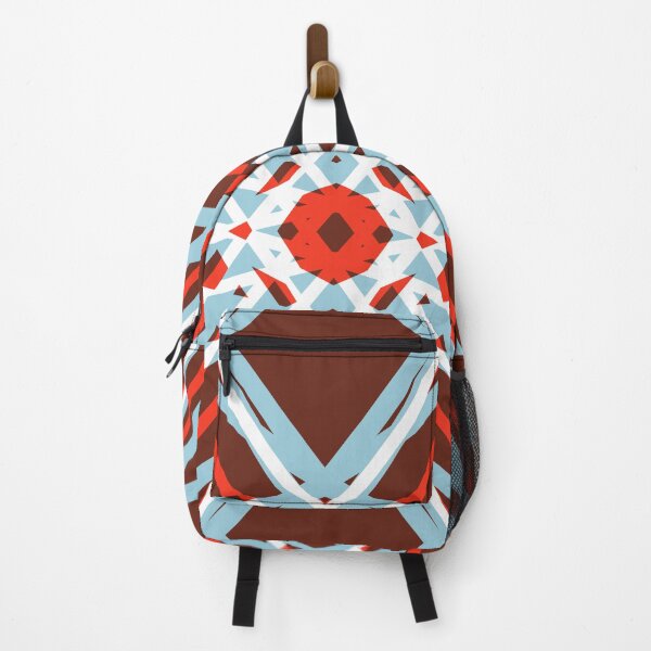 Item preview, Brown Blue Orange Retro Pattern  designed and sold by PatternPerfect.