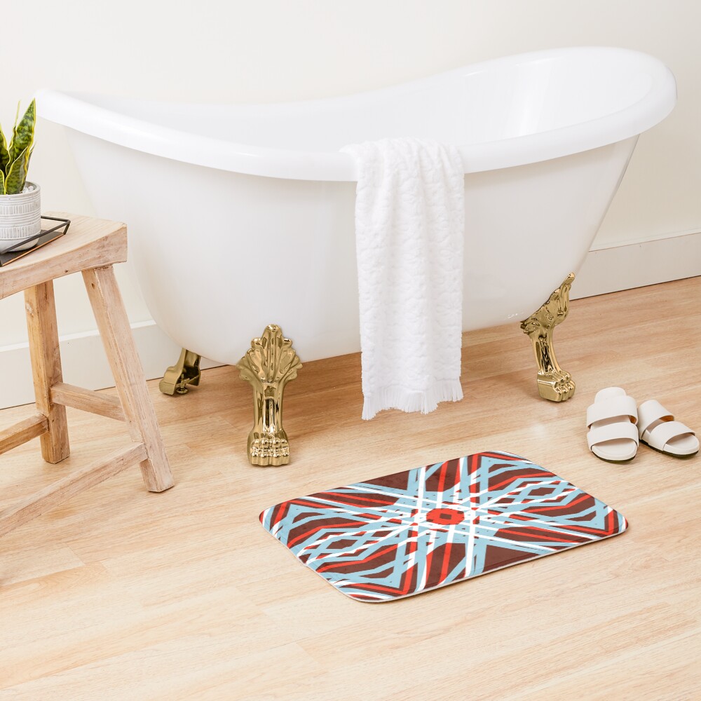 Item preview, Bath Mat designed and sold by PatternPerfect.