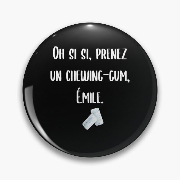 Item preview, Take a chewing gum Emile designed and sold by Catcrea.