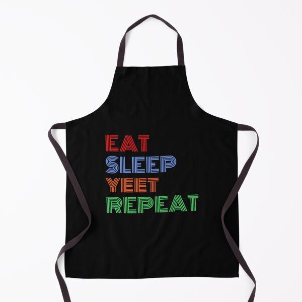 Item preview, Eat Sleep Yeet Repeat Colorful Text designed and sold by Sour Soul.