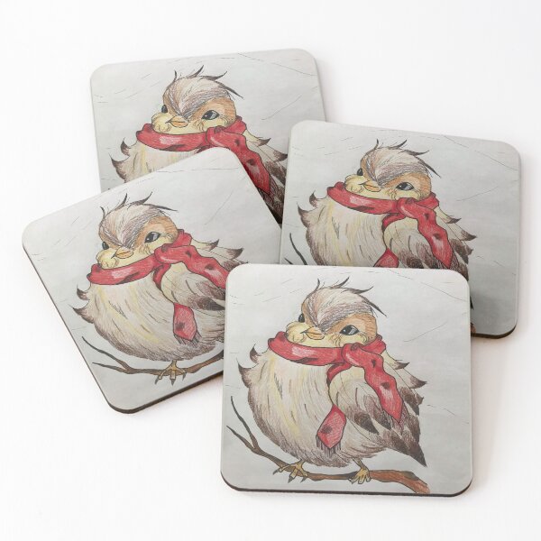 Item preview, Clyde the Fluffy Bird designed and sold by Nekoxoni.