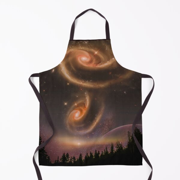 Item preview, galaxy and forest t-shirt designed and sold by Amirebdesign.