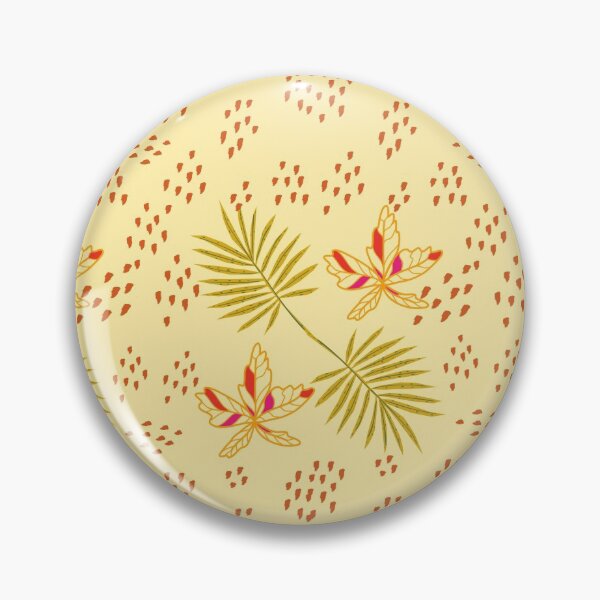 Item preview, Light yellow with flowers ,leaf and beautiful red dots designed and sold by 3Akshithaa.