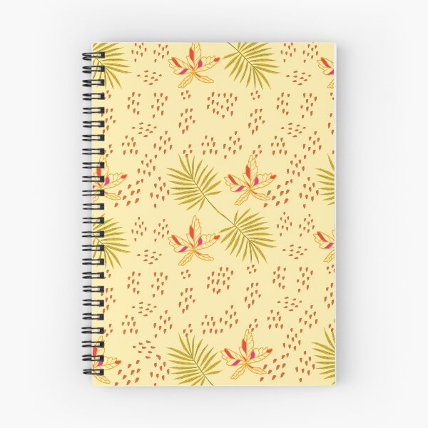 Item preview, Light yellow with flowers ,leaf and beautiful red dots designed and sold by 3Akshithaa.
