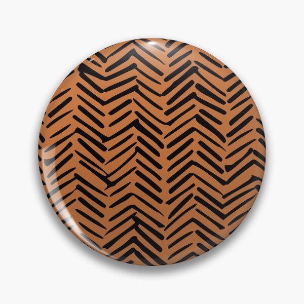 Artikelvorschau, Halloween, Herringbone Pattern, Pumpkin Orange and Black entworfen und verkauft von meggydesigns.