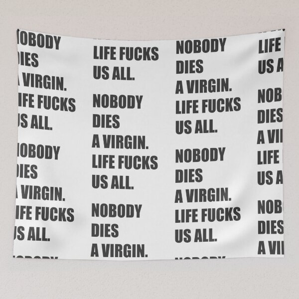 Item preview, Nobody dies a VIrgin B&W designed and sold by teetata.