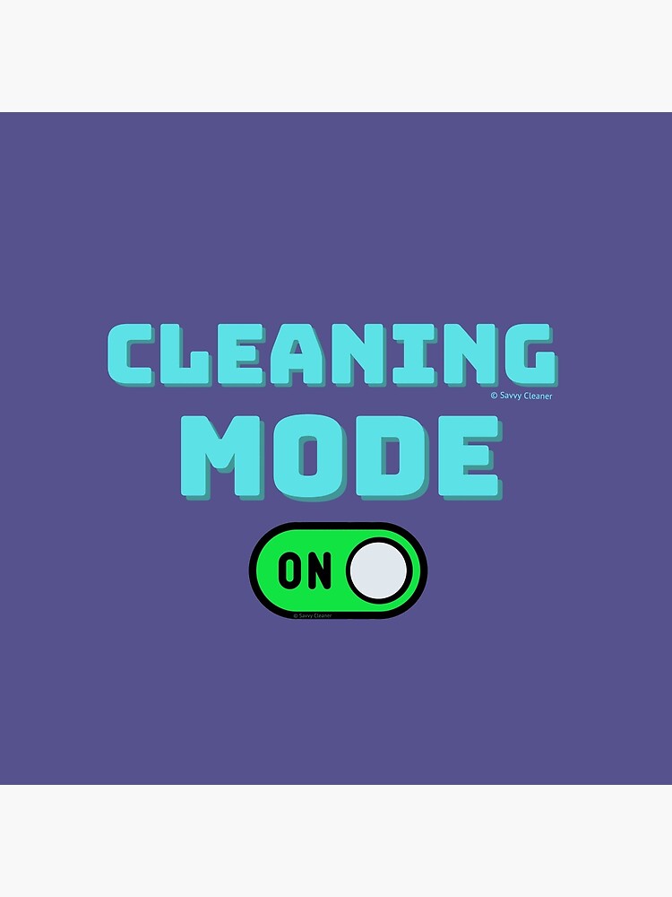 Thumbnail 4 of 4, Pillow, Retro Cleaning Mode Game Button - House Cleaning Humor designed and sold by SavvyCleaner.
