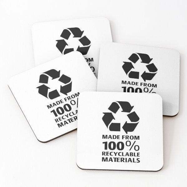 Item preview, 100%RECYCLABLE designed and sold by wasserberg.